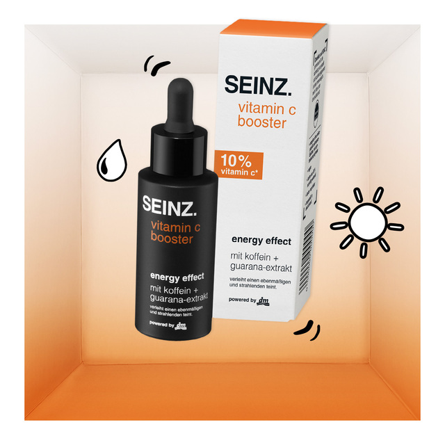 SEINZ. Serum Vitamin C Booster, Energy Effect, 30 ml