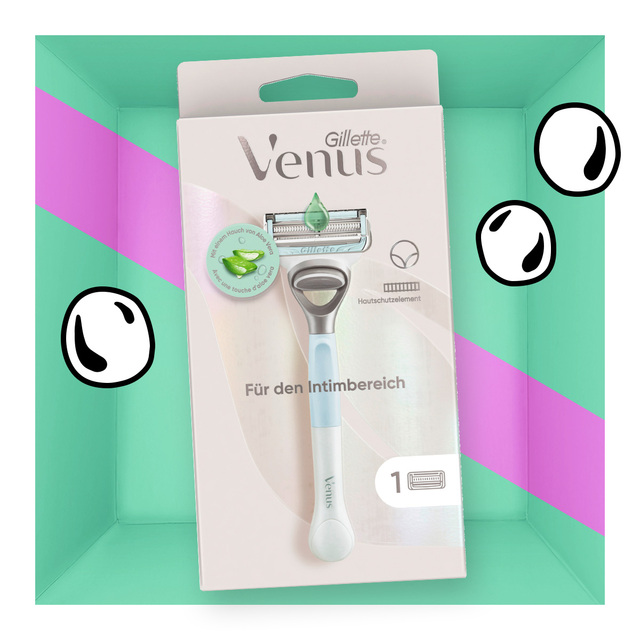 Gillette Venus für den Intimbereich mit 1 Klinge
