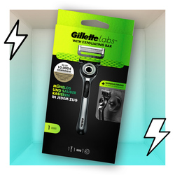 Gillette Labs Rasierapparat mit 1 Klinge + Wandhalterung