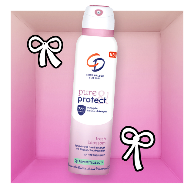 CD pure & protect Spray fresh blossom