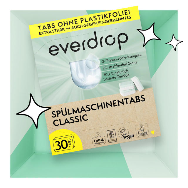 Everdrop Spülmaschinentabs Classic