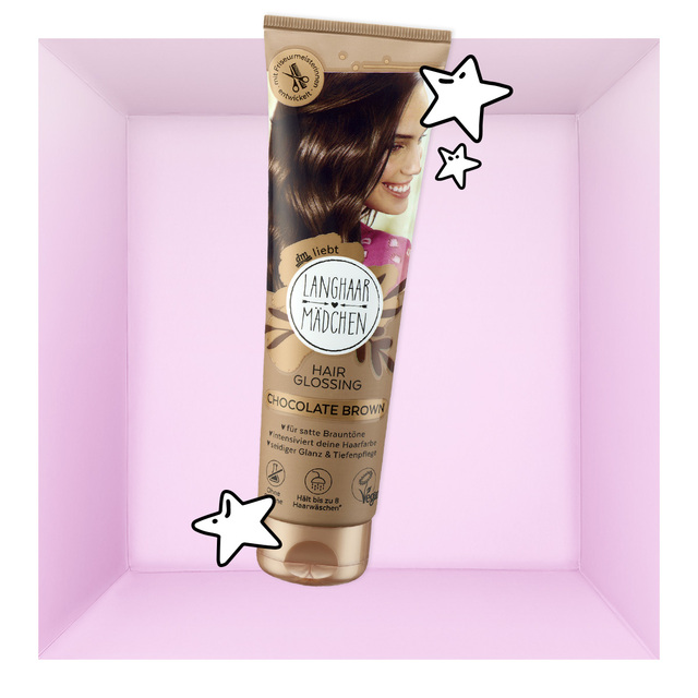Langhaarmädchen Hair Glossing Chocolate Brown