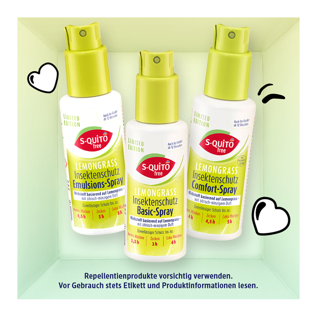 S-QUiTO free Lemongrass Insektenschutzspray