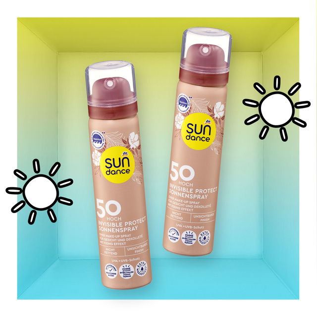 SUNDANCE Sonnenspray Gesicht invisible protect LSF 50, 75 ml