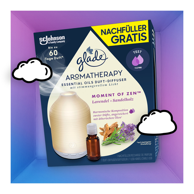 glade Aromatherapy Essential Oils Duft-Diffuser
