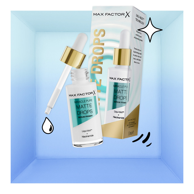 Max Factor Miracle Pure Matte Drops Serum Primer