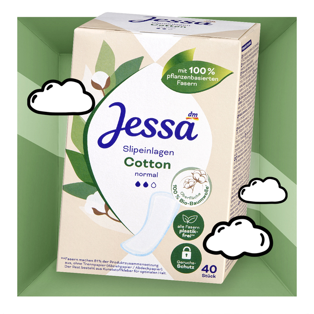 Jessa Slipeinlagen Cotton Normal
