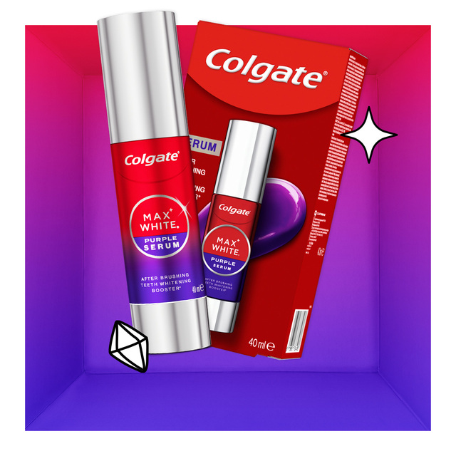 Colgate Whitening Purple Serum