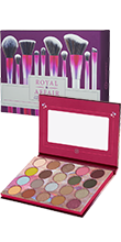 Royal Affair 20 Farben Shadow Palette + Royal Affair 10-teiliges Pinselset