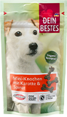 Mini-Knochen mit Karotte & Spinat