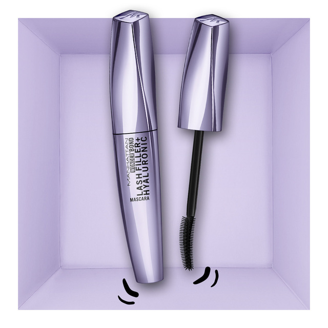 Manhattan Wonder&#039;Bond Lash Filler &amp; Hyaluronic Mascara 001 Black