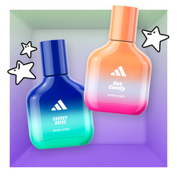 Adidas Get Comfy Eau de Parfum 30ml, Energy Drive Eau de Parfum 30ml
