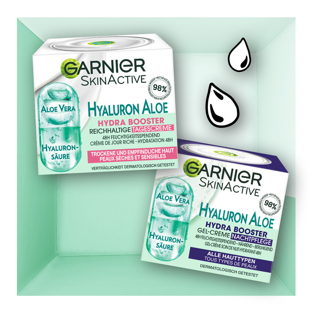 Garnier Hyaluron Aloe Hydra Booster Reichhaltige Tagescreme