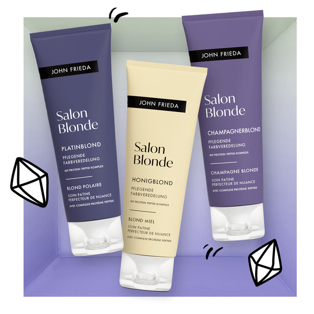 John Frieda Salon Blonde Pflegende Farbveredelung